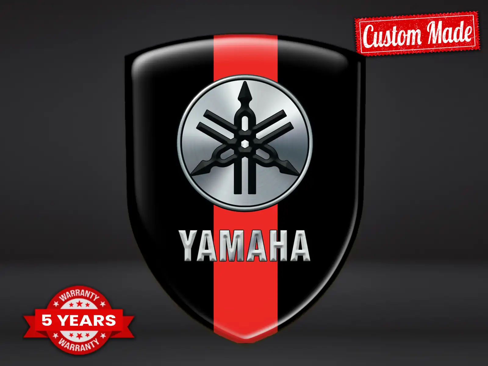 Yamaha Emblemas Capó Rendimiento Máximo Estilo Pro 
